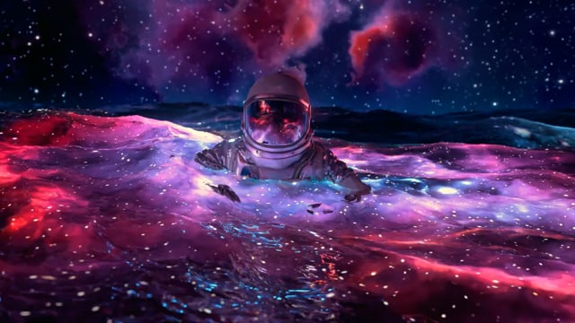 Ocean Space Stars - Free video on Pixabay