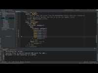 Add, Update and Delete Widgets