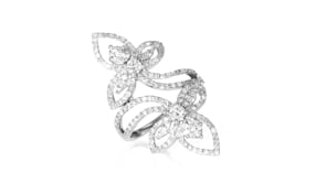 1.50 ct. t.w. Diamond Floral Cluster Ring in 14kt White Gold
