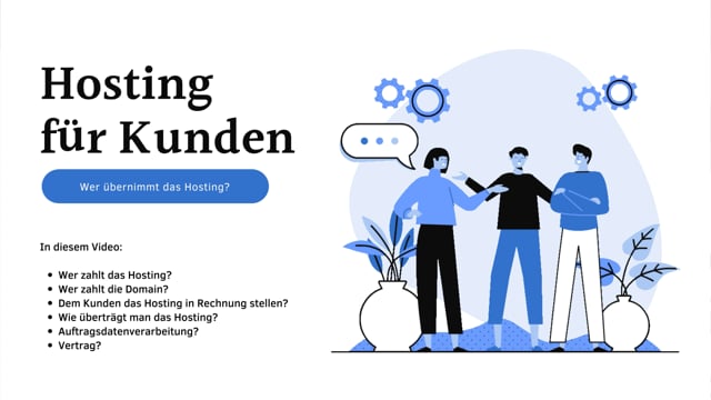 Solltest du für Kunden hosten?