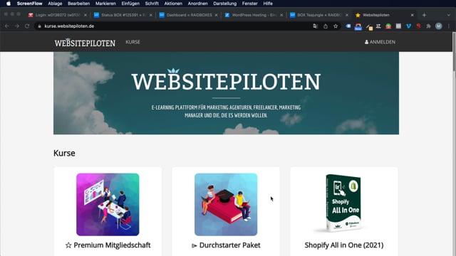 Mehr Ressourcen zum Hosting