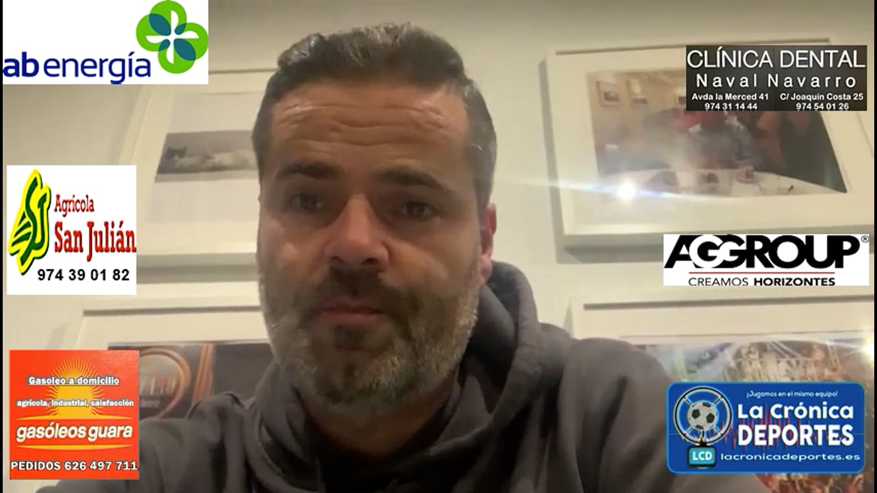 MOISÉS GUTIÉRREZ (Entrenador Sariñena) CD Sariñena 1-1 Internacional Huesca / Jornada 15 / Preferente - Gr 1