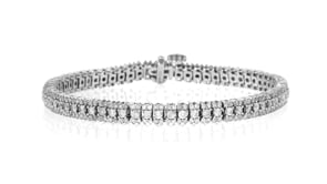 3.50 ct. t.w. Diamond Tennis Bracelet in Sterling Silver