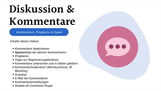 Einstellungen Diskussion