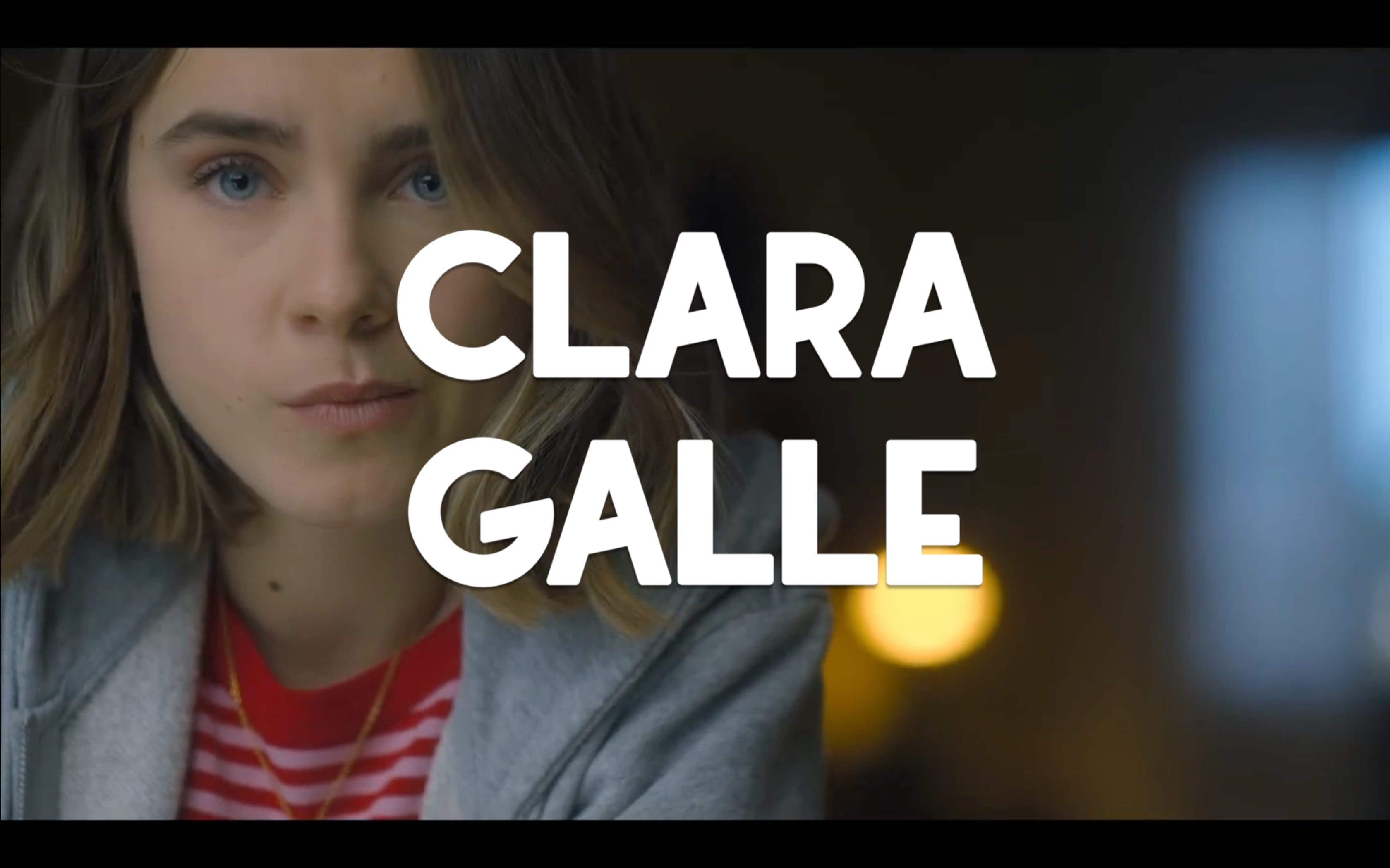 CLARA GALLE - TRÁILER 