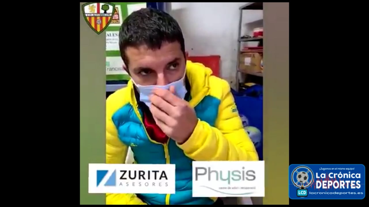 ROMÁN PANADERO (Entrenador Altorricón) Altorricón 1-0 Pueyo / J15 / 1ª Regional Gr2 Fuente: Facebook CD Altorricón