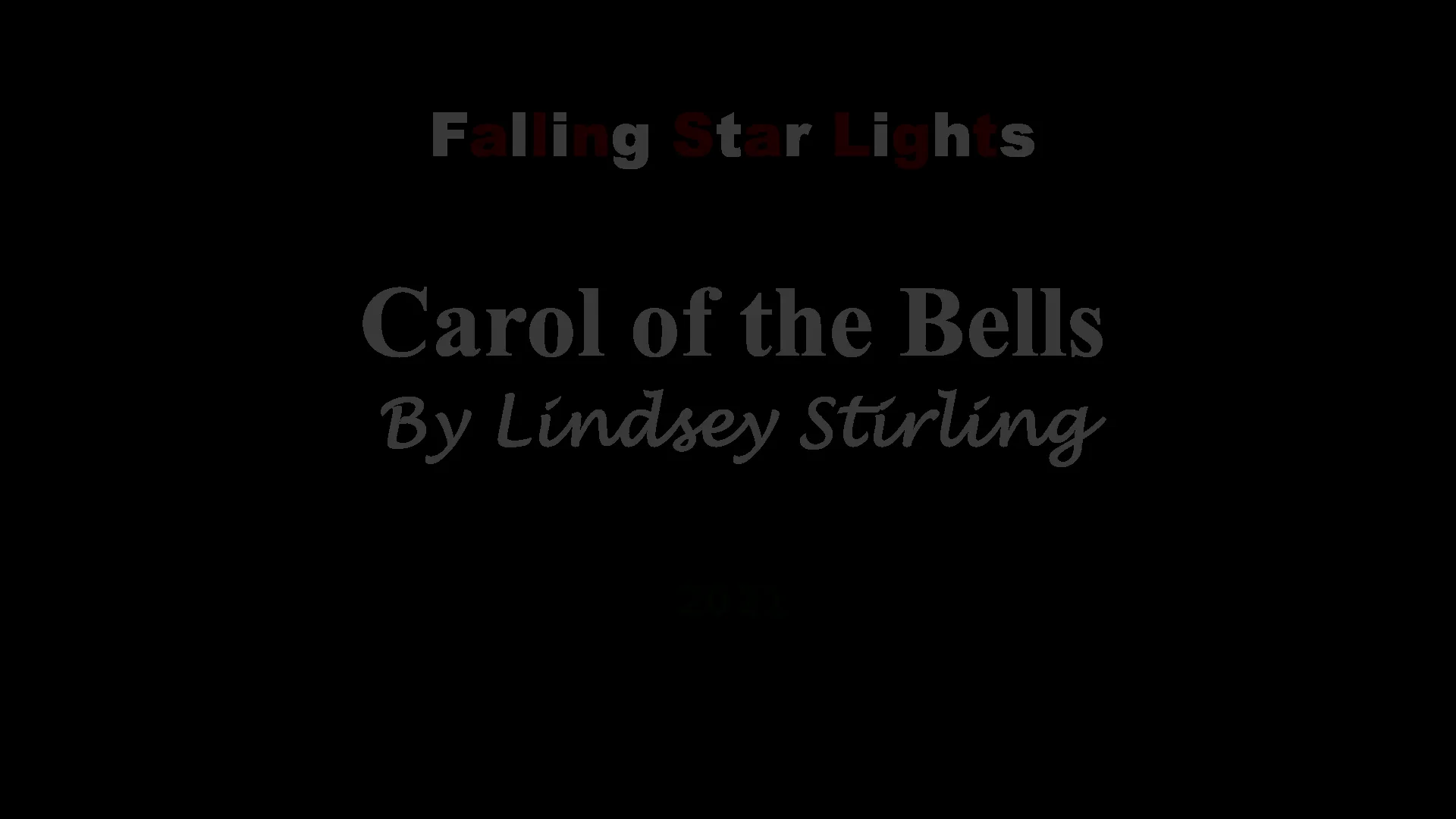 2021 Carol of the Bells on Vimeo