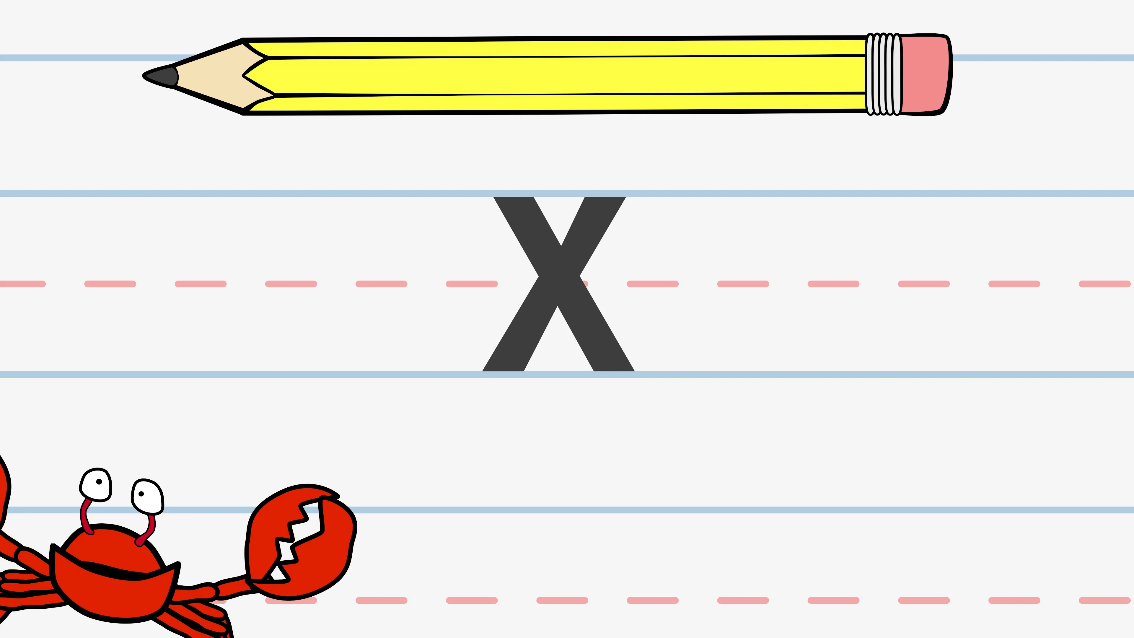 Write the Letter X - The Singing Walrus