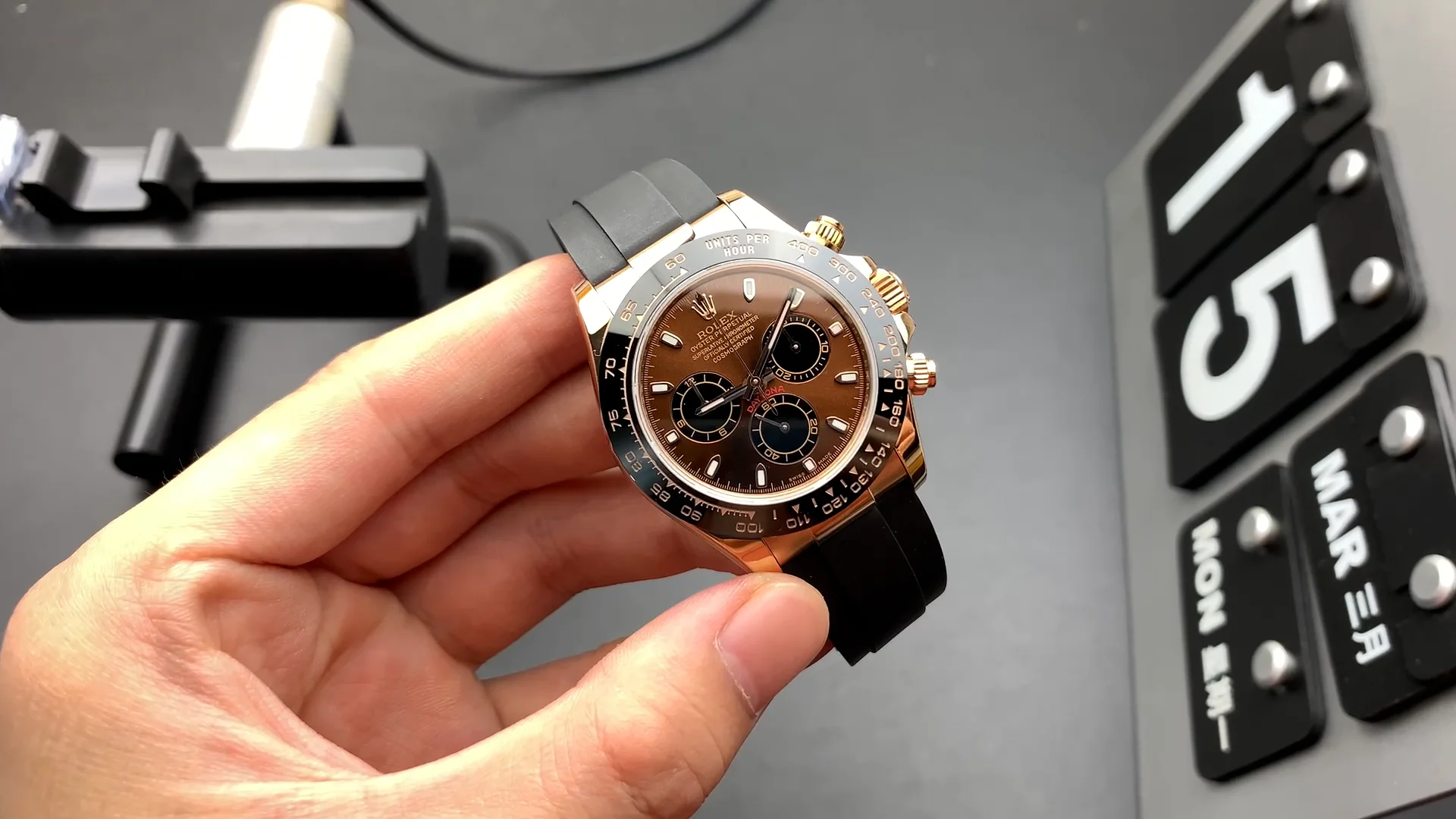 NOOB工場 ロレックス コスモグラフデイトナ116515LNチョコレート専用