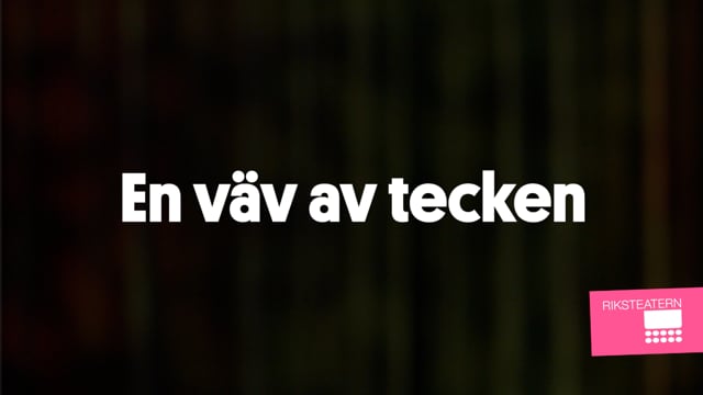 En väv av tecken