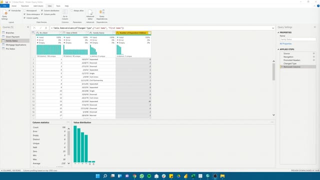Transform Data Using Power Query Editor - Create Dashboards With ...