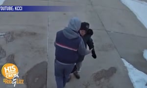 Mail Man Saves Woman
