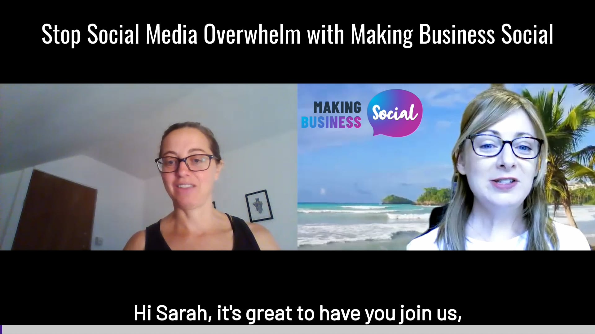 Sarah Fairbairn Making Business Social Review on Vimeo