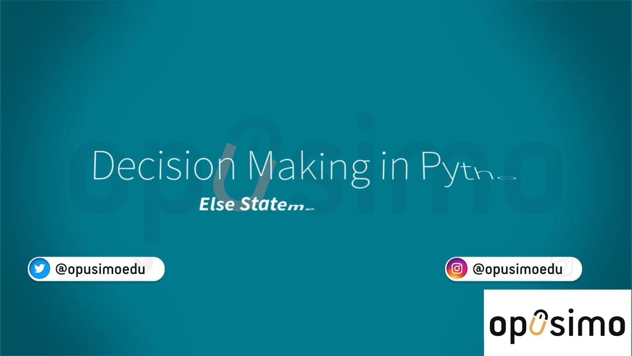 2 else statements in python on vimeo