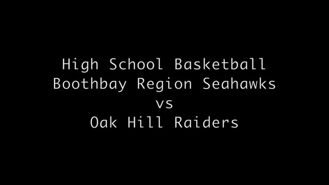 BRHS Basketball vs Oak Hill Raiders