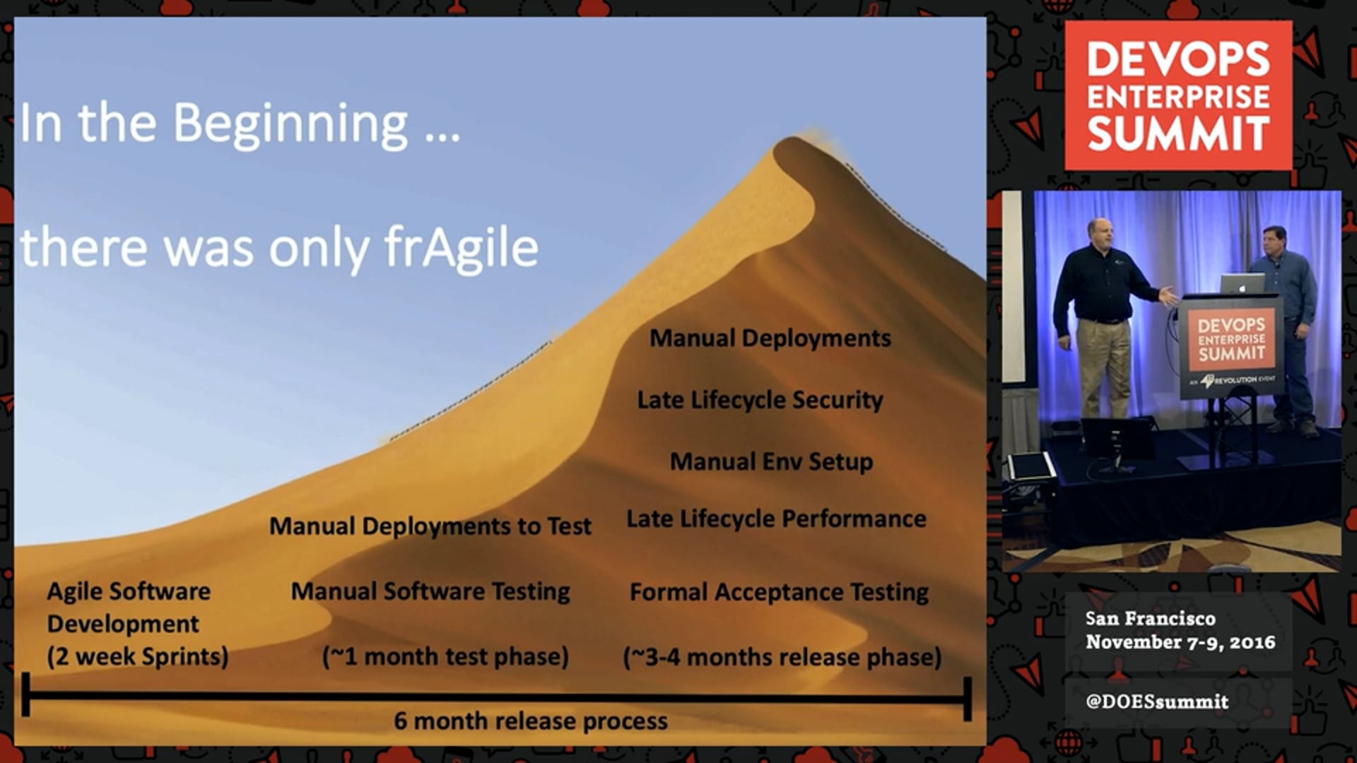 Shifting Sand: How a Large DoD Project Moved Toward DevOps