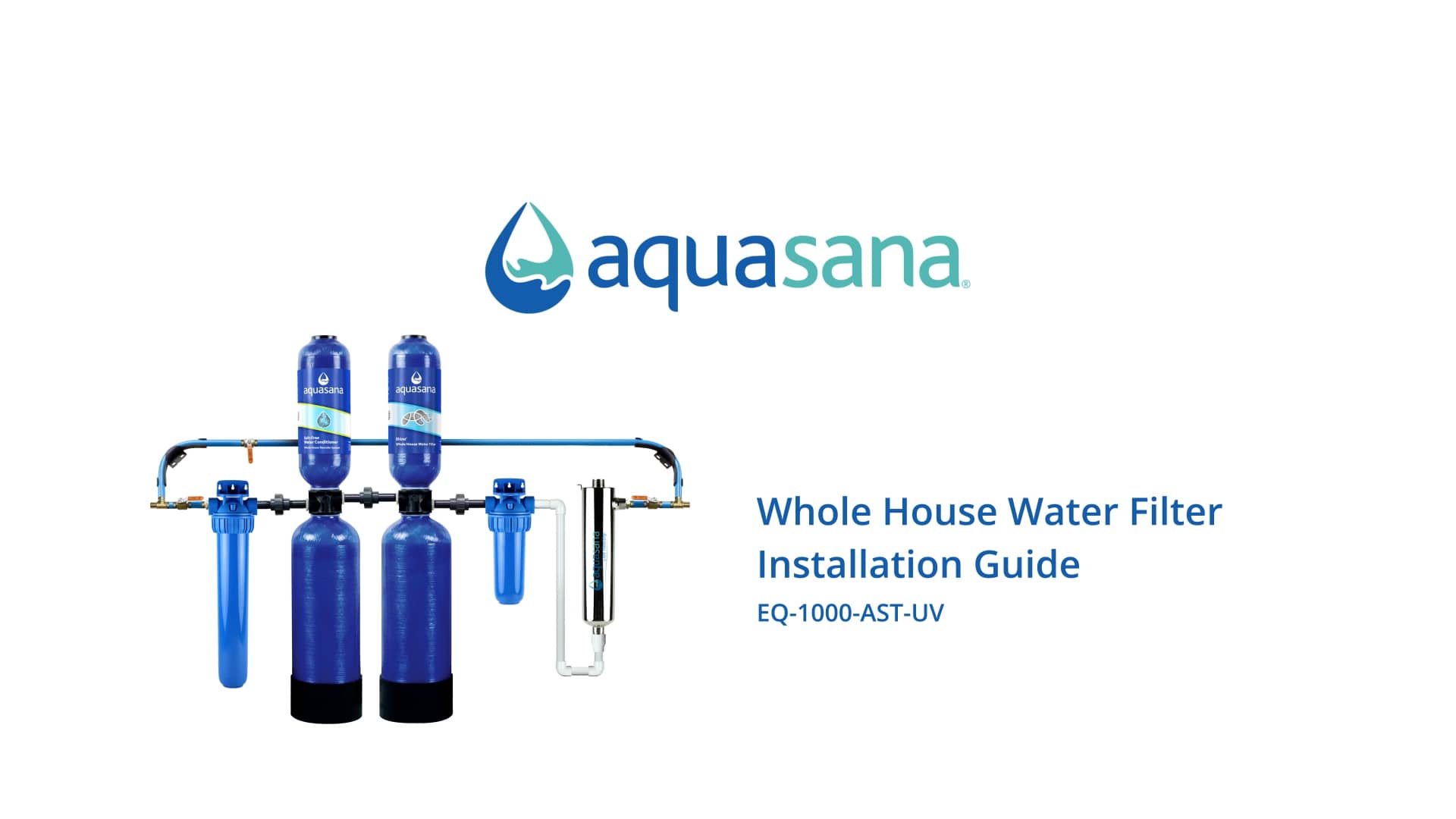 Aquasana Rhino® Whole House Filter Installation on Vimeo