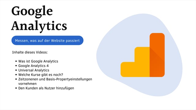 Universal Analytics & Analytics 4 Konto erstellen