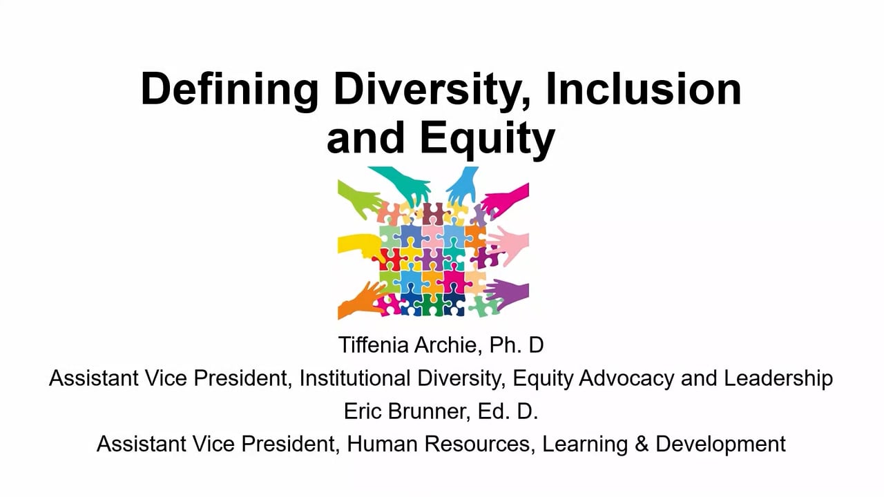 Login to view Defining Diversity Inclusion and Equity