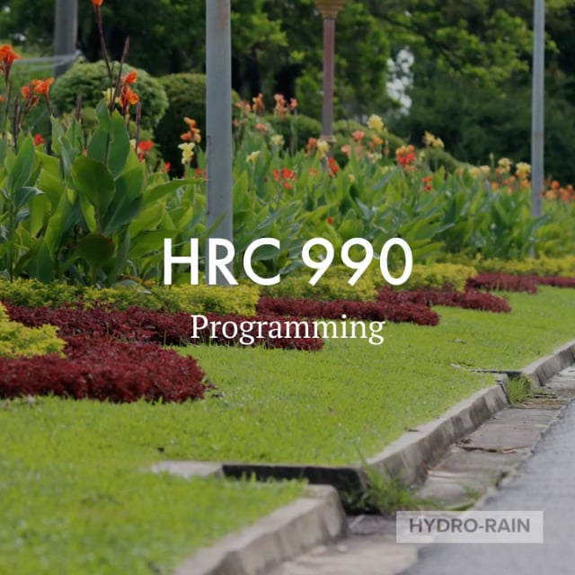 HRC 990 Programming