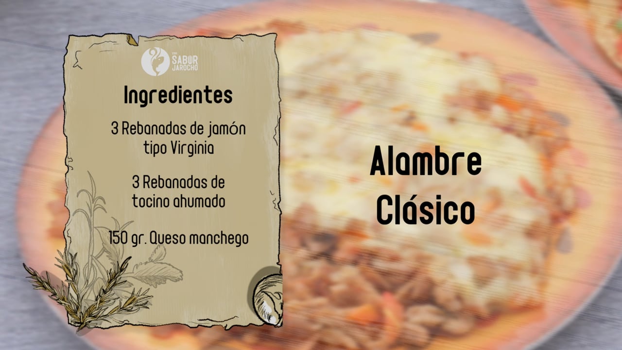 Alambre Clásico, Maxi Torta Santos y Tacos al Pastor