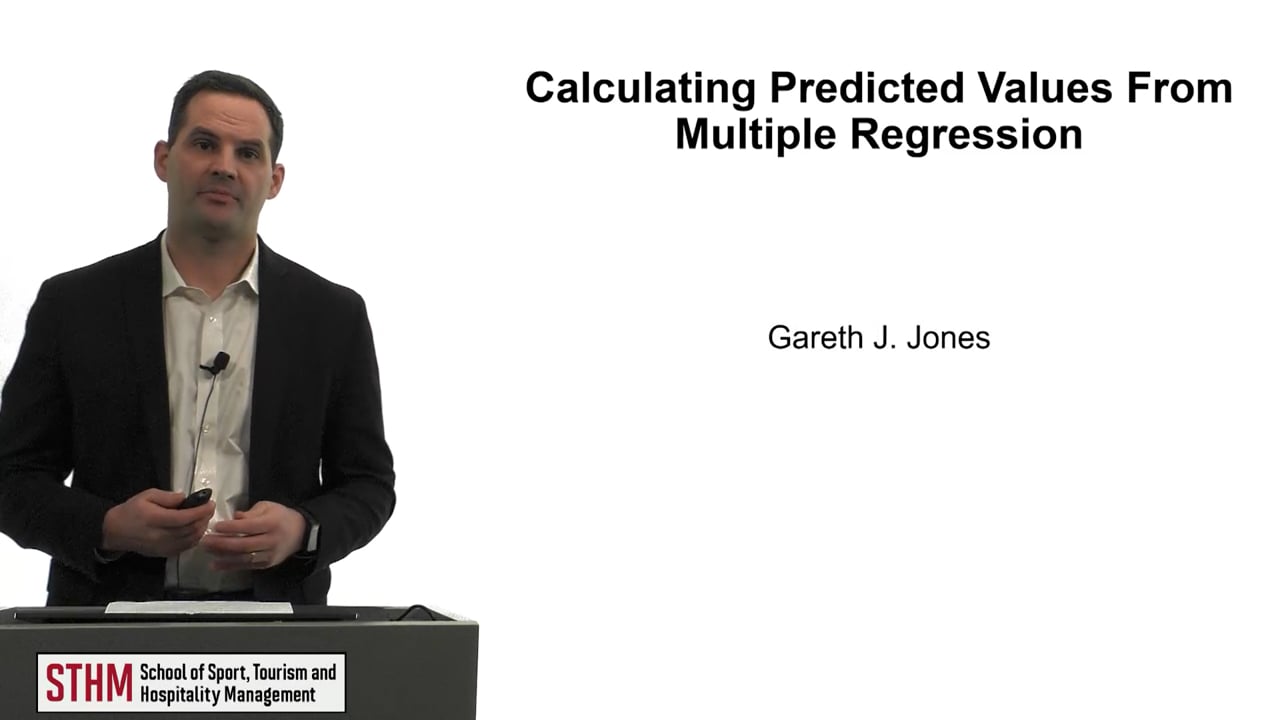 Login to view Calculating Predicting Values from Multiple Regression