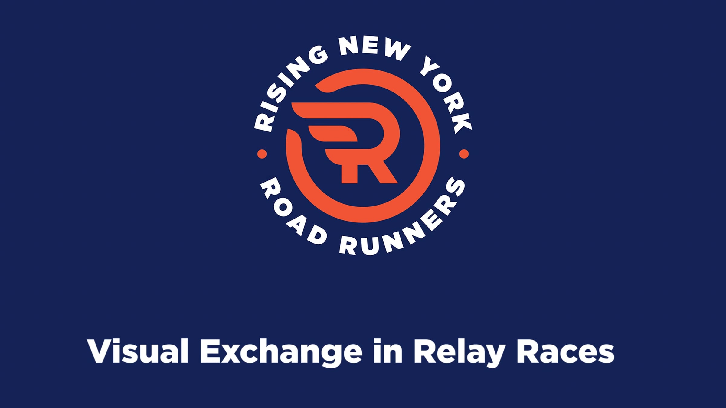 Visual Exchange in Relay Races