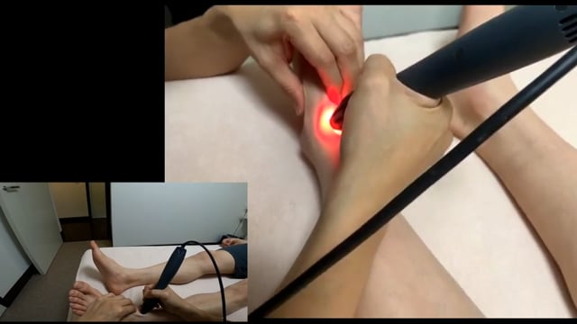 下腿部に多い疾患別メディチャーライトによる施術