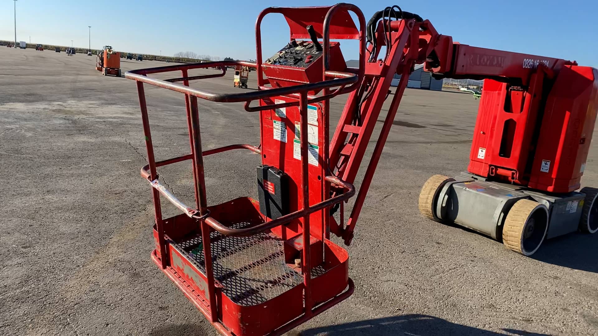 Genie Z30N Electric Wheeled Boom Lift Access Platform- Zaragoza March ...