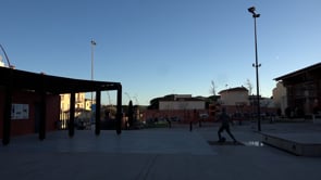 Plaques solars a la coberta del pavelló i de Plaça Catalunya