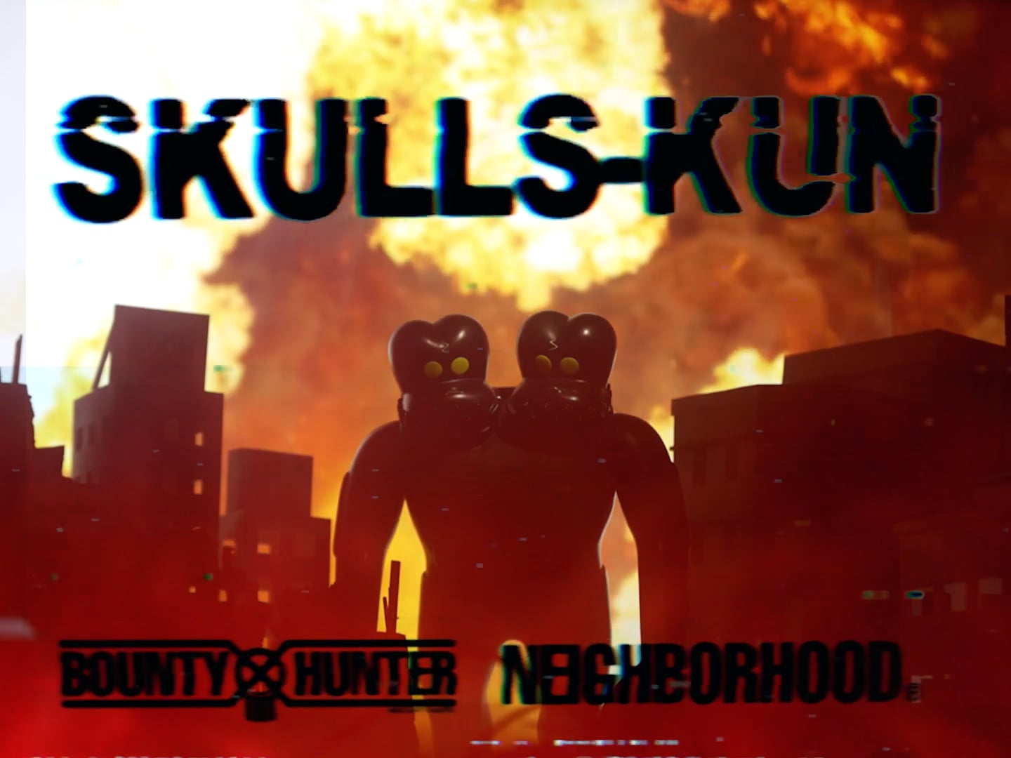 SKULLS-KUN by NEIGHBORHOOD® & BOUNTY HUNTER