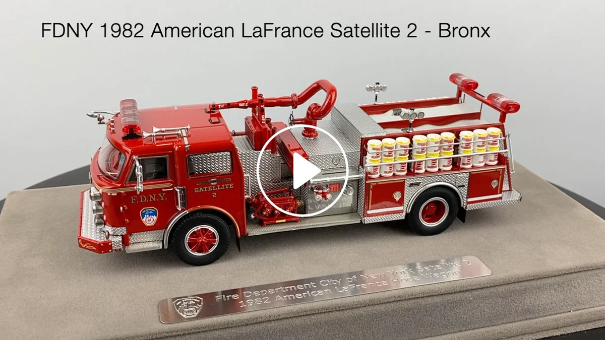 F*2様 激レア USAF TYPE A-2 Fire Replicas FDNY 1982 American LaFrance Satellite 2 - Bronx