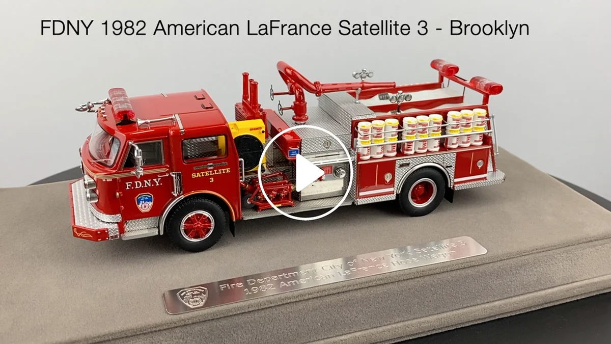 Fire Replicas FDNY 1982 American LaFrance Satellite 3 - Brooklyn