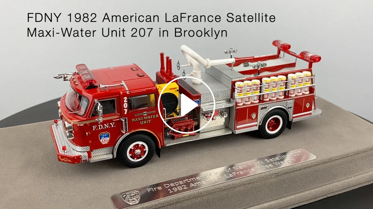 Fire Replicas FDNY 1982 American LaFrance Satellite - Maxi-Water