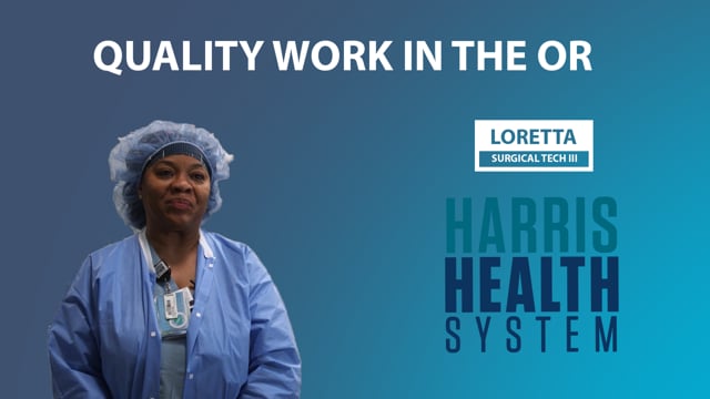 Quality Work In The OR