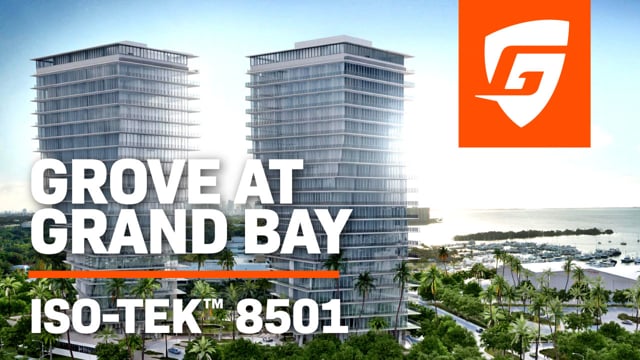 Grove at Grand Bay, Iso-Tek™ 8501 thixotropic concrete sealer