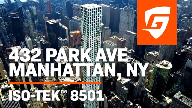432 Park Ave, Iso-Tek™ 8501 thixotropic concrete sealer