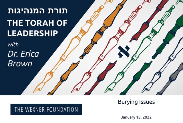 The Torah of Leadership Session 13