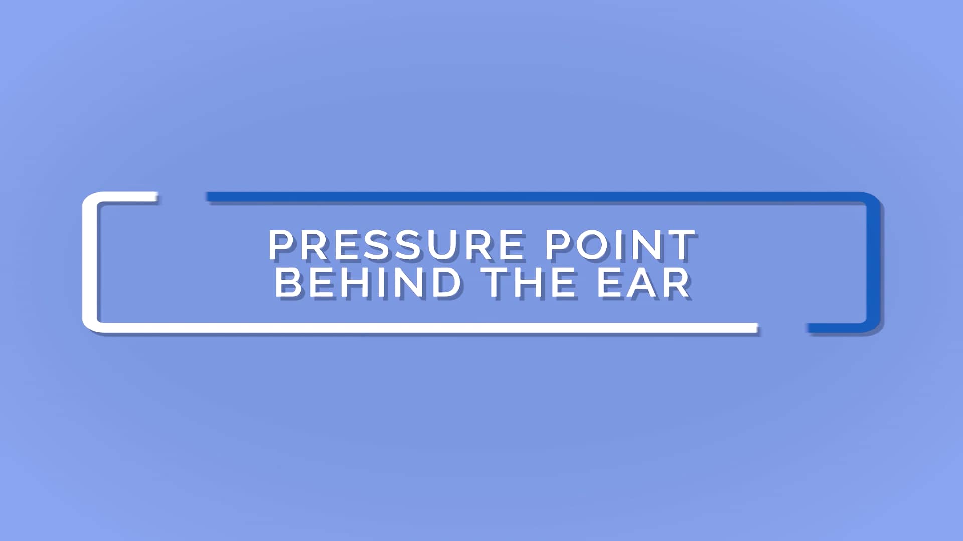 POSC Pressure Point - Behind The Ear - L on Vimeo