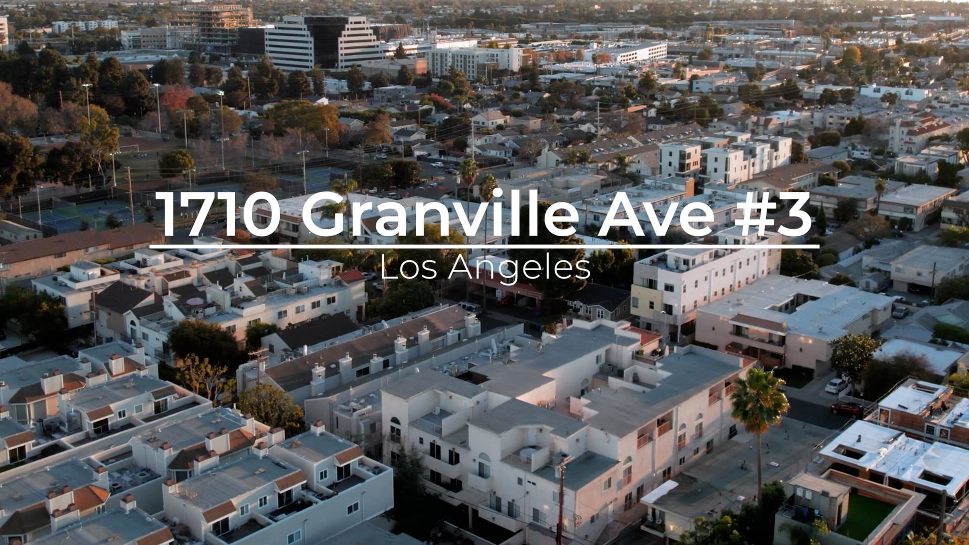 1710 Granville Ave Los Angeles on Vimeo