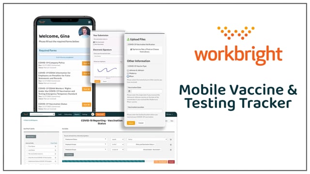 Vaccination and Testing Tracker Demo
