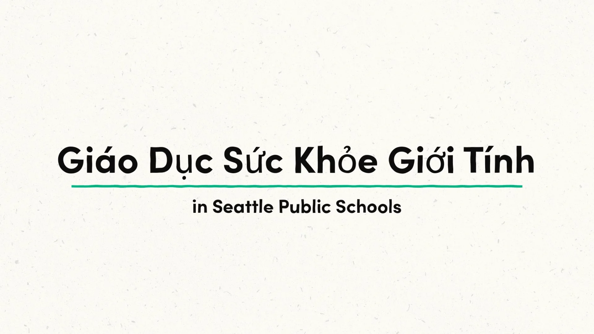 Gi&aacute;o Dục Sức Khỏe Giới T&iacute;nh