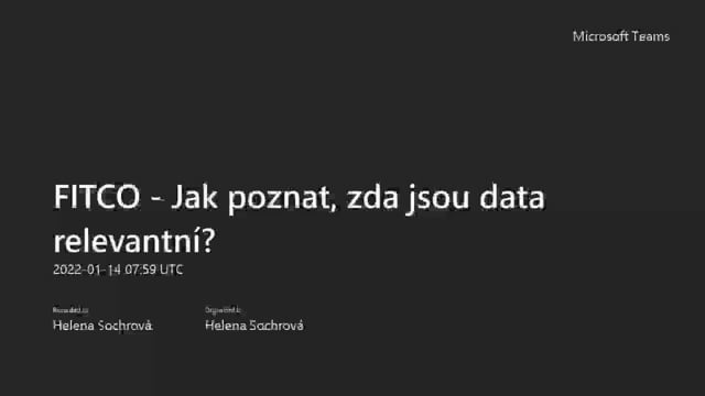 ukázka semináře