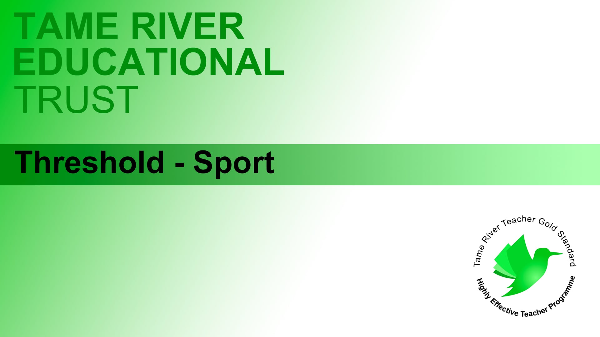 Threshold Sport on Vimeo