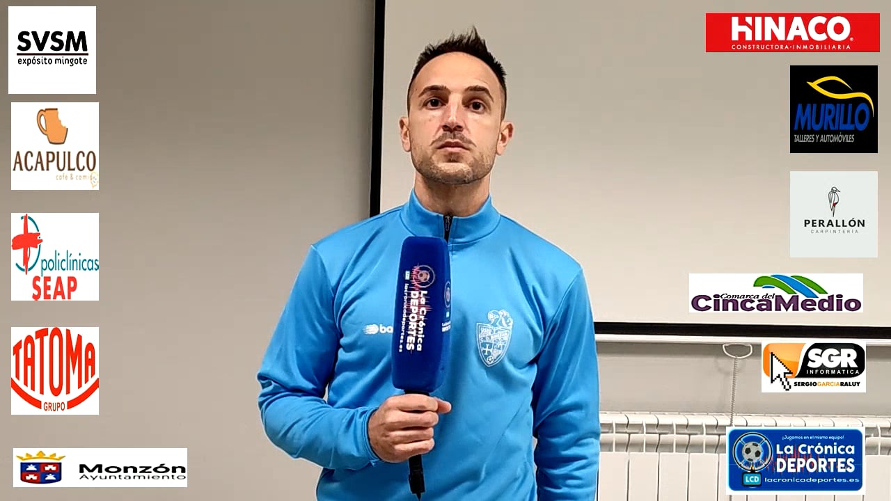 LA PREVIA / At.Monzón - CD.Binefar / J 19 / David Gimenez (Entrenador Binefar) 3ª División