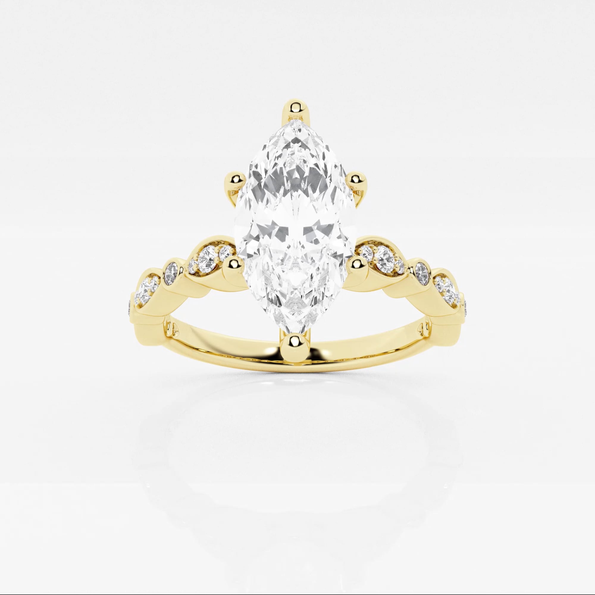 送料関税込【AMY O】Tiny Marquise Gemstone Stud (2色)☆国内発 Tiny CZ Double Marquise Stud Earring | Adina Eden Jewels