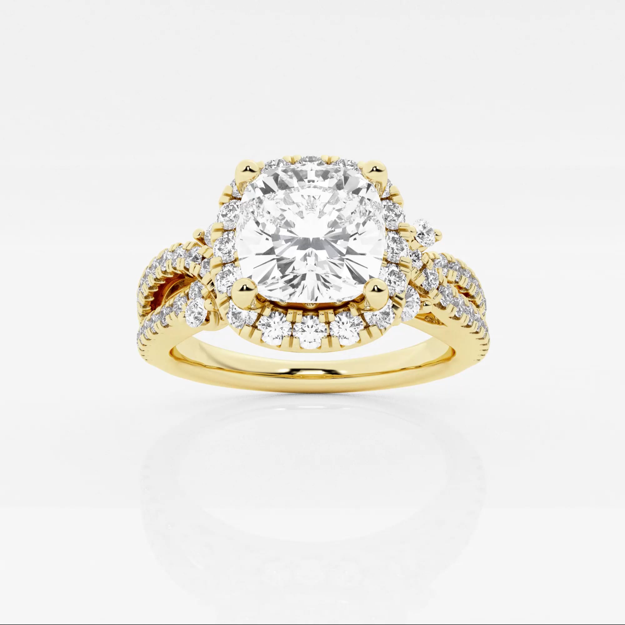 1/4ct tw Diamond Fleur De Lis Wedding Ring Guard in 14K White Gold