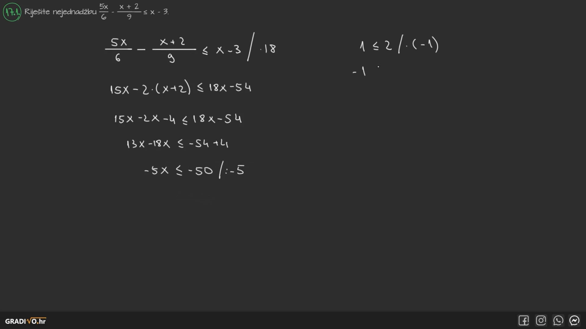 Matematika A - 2021. jesen, 17.1.