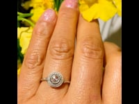 Diamant, platina ring 6934-4867