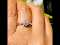 Diamant, ring van 18 karaat 10128-6449